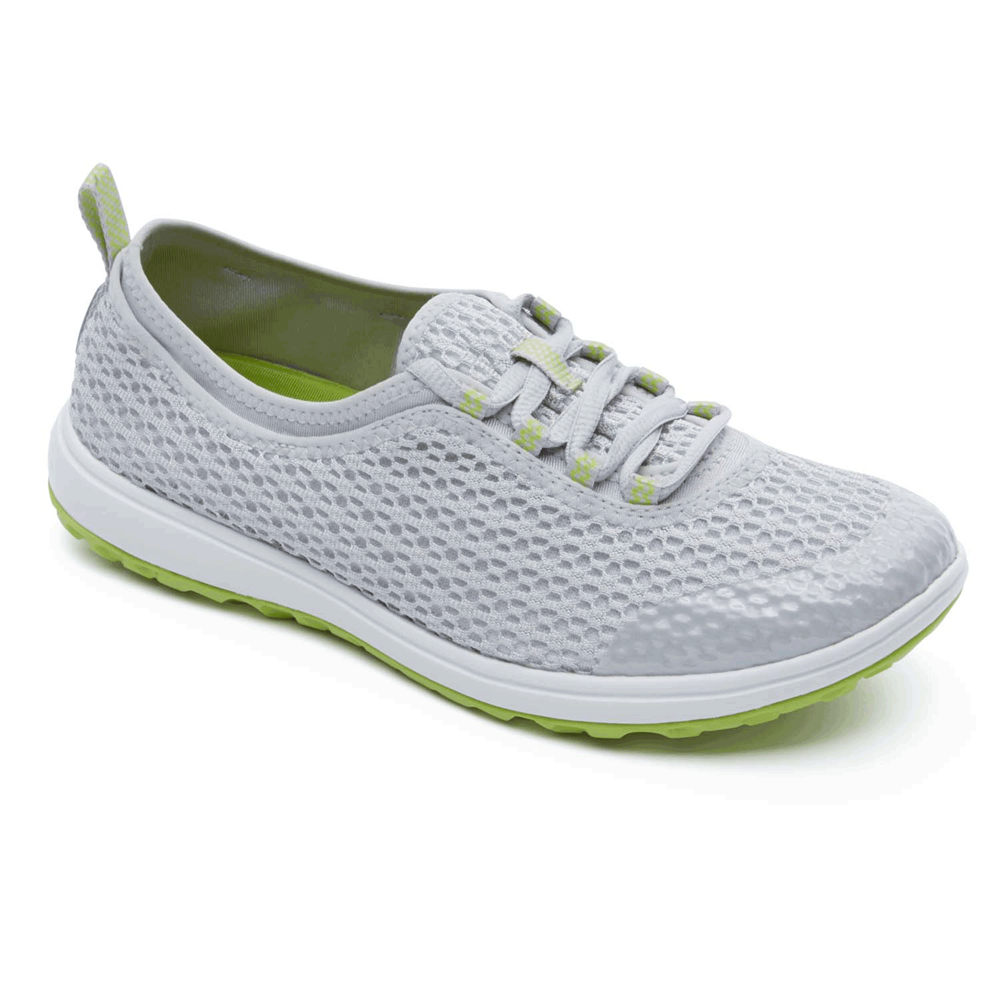 Rockport Joggesko Dame Grå - Walk360 Washable Laceup - SWNG82745